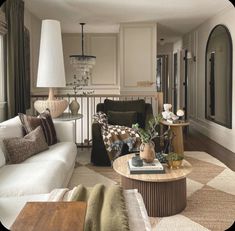 Taupe Brown Black Living Room, Traditional French Country Home, Long Living Room Layout Odd Shaped, Living Room With Backyard Door, Curtain Large Window Living Rooms, How To Make A Sunroom Cozy, Dining Room With Loveseat Couch, European Organic Modern Living Room, Transitional Front Porch Ideas