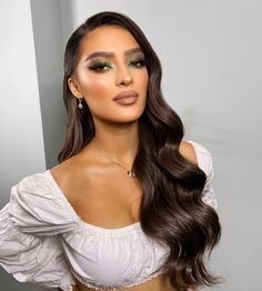 New Year Hairstyle, Guest Hair, Glamorous Hair, Long Hair Wedding Styles, Prom Hairstyles For Long Hair, Makijaż Smokey Eye, Glam Hair, Long Locks, Hair Stylist Life