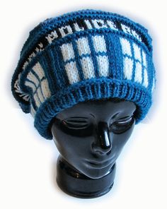 a knitted hat on top of a mannequin head