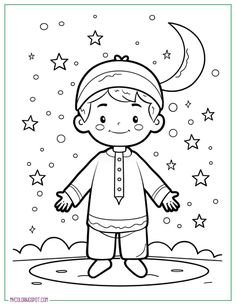 39 Ramadan Coloring Pages to Bring Creativity to Your Holiday Crafts For Ramadan, Islamic Coloring Pages, Meaningful Crafts, Welcome Ramadan, Ramadan Lanterns, 2025 Sticker