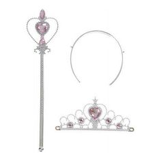 1 set Crystal Girls Tiara Crown Princess Crown + Magic Wand Girls Hair Accessories Feature: 100% brand new and high quality Material:plastic Color:blue,pink,purple,rose Size:approx:Magic Wand:31.5cm,crown:12*7.5cm Use:cosply,girls toys,birthday gifts, Note: 1.Due to the hand measurement, there have size error about 1-2cm 2.Please be reminded that due to lighting effects and monitor's brightness/contrast settings etc, the color tone of the photo and the actual item could be slightly different pac Kids Tiara, Girls Tiara, Girls Toys, Twelfth Night, Tiara Crown, Purple Rose, Magic Wand, Color Tone