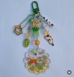 Gyaru Keychains, Kawii Keychains, Kawaii Key Rings, Mofusand Keychain, Sweet Drawings, Beaded Rings