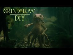 an octopus is standing on its hind legs in front of the words grindflow diy