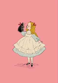 Hug Illustration, 동화 삽화, Book Illustration Art, Fairytale Art, Lewis Carroll, Childrens Illustrations, Children's Book Illustration, A Drawing, Cute Illustration