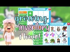 Growing my ADOPT ME INVENTORY In Just 1 hour! - YouTube How To Get Rich In Adopt Me, Adopt Me Pets Inventory, Adopt Me Inventory, Ways To Get Rich, Start Youtube Channel, Earn Money Fast, Roblox Robux, Ways To Get Money