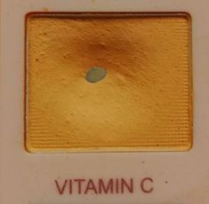 an electronic device with the words vitamin c on it