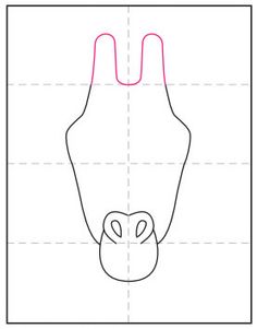 how to draw a horse's nose step by step drawing instructions for kids and beginners