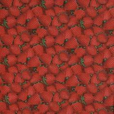 a large pile of red strawberries sitting on top of each other