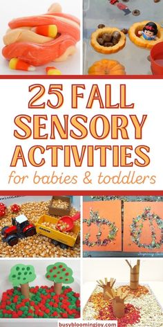 25 fall activities for babies and toddlers that are fun to do with the kids