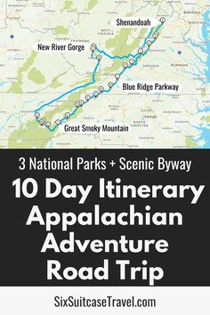 the 10 day itinerary applaunch adventure road trip