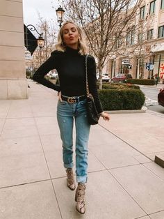 Black Turtleneck Outfit, Outfits Leggins, Girls Fall Fashion, Turtleneck Outfit, Outfit Chic, Cute Fall Outfits, Black Turtleneck, Outfit Inspo Fall