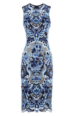 Sleeveless Guipure Lace Dress by Valentino - Moda Operandi