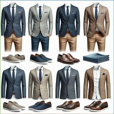 Corporate Casual Outfits, Business Casual Big Men, Simpul Dasi, Corporate Wardrobe, Mens Wardrobe, Business Attire For Men