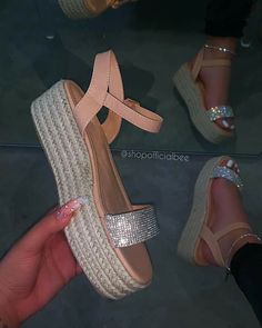 Platform Outdoor, Ankle Wrap Heels, Summer Leather Sandals, Bling Sandals, High Heel Platform, Rubber Sandals, Wrap Heels, Flatform Sandals, Girly Shoes