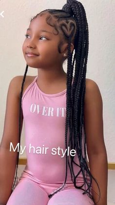 Braids For Black Kids, Box Braids Hairstyles For Black Women, Braided Cornrow Hairstyles, Quick Braided Hairstyles