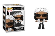 the funky pop vinyl figure has been made to look like it is wearing sunglasses and a bandana