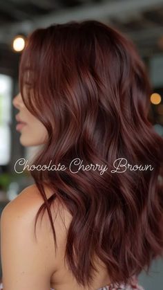 dcaab0cf7792d2e7a22ca3433d30bb87.webp 1.080×1.920 Pixel Cinnamon Red Hair Color Dark Brown, Hair Colour Red Brown, Fall Hair Colors Red Brown, Reddy Brown Hair Colour, Haircolour For Brown Girl, Hair Color Ideas Cherry Red, Cherry Chocolate Brown Hair Color, Cherry Brown Hair Balayage, Cherry Chocolate Hair Balayage