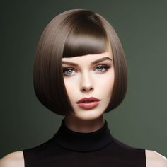 Short Straight Hairstyles, Long Hair 50, Hairstyles Trending, Straight Bob Hairstyles, Ash Blonde Hair Colour, Edgy Haircuts, Perfect Hairstyle, Fabulous Hair, Female Hair