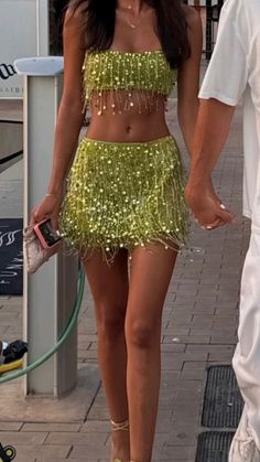 Rio Themed Party Outfit, Night In Ibiza Outfits, Ibiza Outfit Inspiration, Rio Carnival Theme Party Outfit, Hi Ibiza Outfit, Dayclub Pool Outfit, Havana Nights Party Outfit, Nye Rave Outfit, Brazil Top Aesthetic