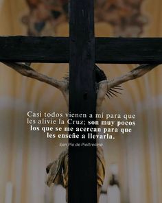 a cross with a quote about jesus on it and an image of the crucifix