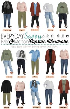 Cute Casual Outfits For Spring Plus Size, Casual Plus Size Outfits Spring, Plus Capsule Wardrobe, Plus Size Fall Casual Outfits, Plus Size Inspo Outfits, Size 20 Outfits, Plus Size Work Capsule Wardrobe, Fall Plus Size Outfits Casual, Curvy Capsule Wardrobe