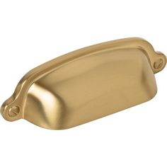 an image of a gold door handle on a white background with clipping for text