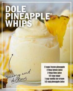 pineapple whipped cream recipe in a jar