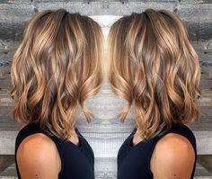 Bronze Blonde, Brown Hair With Highlights And Lowlights, Light Brown Balayage, Balayage Lob, Light Brunette, Wavy Lob, Brunette Balayage, Penteado Cabelo Curto, Brown Hair With Highlights