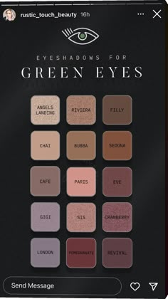 Green Eyes Eyeshadow, Eyeshadow Palette For Hazel Eyes, Eye Shadow For Hazel Green Eyes, Eye Shadow For Green Eyes, Seint Eyeshadow Looks For Green Eyes, Eyeshadow Green Eyes, Seint Makeup Eyeshadow Hazel Eyes, Seint Eyeshadow Brown Eyes Neutral