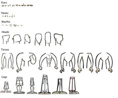 the different types of leggings are shown in this drawing, which shows how to draw