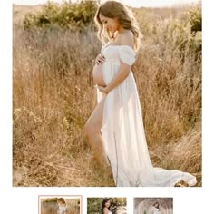 Maternity Cinderella Ball Gown White Long Sheer Boutique Dress Medium Dresses For Photoshoot, Off Shoulder Maternity Dress, Cinderella Gown, Maternity Dresses For Baby Shower, White Spandex, Open Dress, Maternity Dresses For Photoshoot, Maternity Photography Poses, Gown Plus Size