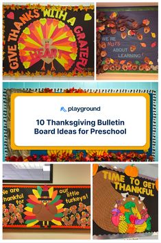 thanksgiving bulletin board ideas for preschool