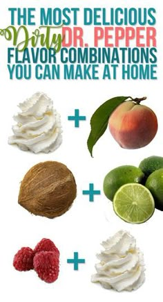 the most delicious flavored desserts and how to make them at home info graphic