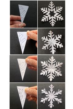 Snowflake
Paper snowflake 
How to cut a snowflake 
Snowflake cutting 
Christmas art and craft
Snowflake cutting design Snöflingor I Papper, Winter Kita, Winter Diy Crafts, Snowflake Patterns, Snowflake Template, Paper Snowflake, Paper Christmas Decorations, Snow Flakes Diy, Instruções Origami