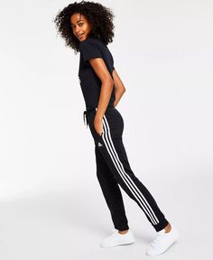 Details:Adidas style# GS6345 Adidas Joggers Outfit Women, Joggers Outfit Women, Striped Pants Women, Climbing Stairs, Adidas Outfit Women, Joggers Outfit, Adidas Sweatpants, Adidas Fashion, Adidas Outfit