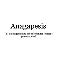 the words anagapesis are written in black and white on a white background