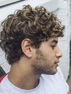 Mens Short Curly Hairstyles, Haircuts Curly Hair, Haircuts Curly, Boys Haircut