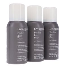 This Living Proof Perfect Hair Day Dry Shampoo Spray is the perfect product to help achieve that fresh out of the salon look right in the comfort of your own home. Powered by Living Proof's breakthrough thermal speed-shaping technology, this product will reduce the amount of brush work needed when blow drying your hair, and help to refresh hair that has become oily and greasy throughout your day. Your hair will be left shiny, lustrous, and full of body! It also provides heat protection up to 450 Dry Shampoo Spray, Shampoo Reviews, Living Proof, Blow Dry, Dry Shampoo, Damaged Hair, Perfect Hair, Hair Day, Beauty Products