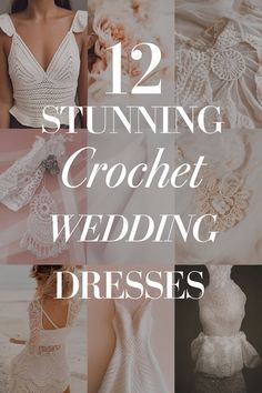 12 Stunning Crochet Wedding Dresses That Will Take Your Breath Away Handmade Charms, Intricate Details, Unique Patterns, Bridal Dresses, Wedding Day, Wedding Dresses, Design Inspiration