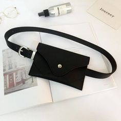 Black Belt With Removable Pouch. New In Package. Pouch 14" X 5.25" Belt 40" Material: Pu, Alloy Belt With Pouches, Belt With Pouch, Gold Belts, Silver Belts, Leather Harness, Metal Chain Link, Wallet Fashion, Gucci Belt, Leather Goods