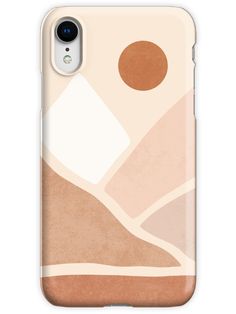 a phone case with an abstract design on it