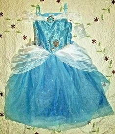 Authentic Disney Store New with tags this beautiful Cinderella gown. I ship "next-day" if payment received by 8 pm EST. I only charge actual shipping cost. I offer choice of Priority or Ground Shipping (order early and save $$) I do not charge any packing or handling fees. Please see my other listings. I will combine shipping, just let me know in advance. Thanks for Looking. PLEASE,  See the pictures as they are part of the description. Cinderella Gown, Summer Wedding Gowns, Gown Costume, Luna Fashion, Angelcore Aesthetic, Famous Youtuber, Skirt Outfits Summer, Cinderella Princess, Indie Dresses