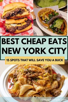 the best cheap eats in new york city that will save you a buck's