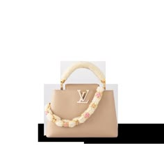 LOUIS VUITTON® - Capucines Bb - Hazelnut Luxury Beige Bag, Luxury Designer Beige Bag, Luxury Heart-shaped Shoulder Bag For Everyday Use, Compare Fendi Peekaboo With Capucines, Luxury Coach Shoulder Flap Bag, Luxury Coach Shoulder Bag With Removable Pouch, Tas Louis Vuitton, Louis Vuitton Capucine, Louis Vuitton Capucines Bb