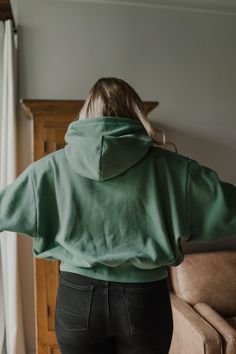 This new hoodie is trendy and comfy. We love is loose fit and its dolman sleeves. It is made of a soft fleece fabric (80% Cotton, 20% Polyester). It has a logo at the bottom of the waist band. Perfect for the athleisure trend. You can wear it with jeans, legging or even sweatpants. The fabric is soft and warm, perfect for fall & winter. Made in Quebec, Canada. For the smart and modern women. Size & fit- Oversized fit- Batwing sleeves- Cropped length (perfect with high-waisted jeans)- Alice is we Super Soft Athleisure Sweatshirt With Cozy Fit, Super Soft Cozy Fit Athleisure Sweatshirt, Cozy Super Soft Hoodie With Relaxed Fit, Comfortable Super Soft Fleece Hoodie, Cozy Super Soft Relaxed Fit Hoodie, Fall Super Soft Relaxed Fit Hoodie, Super Soft Relaxed Fit Fall Hoodie, Trendy Cozy Fit Hoodie With Ribbed Cuffs, Fall Relaxed Fit Super Soft Hoodie