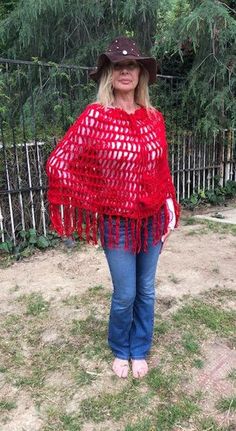 "Poncho top,Knit Poncho,red,red poncho, Soft, Fringed,poncho Measurements lying flat: Bust 42\" Length from top to pointed including fringe 36\" Fringe 4\" Excellent condition Free US shipping BL488 Poncho top,Knit Poncho,red,red poncho, Soft, Fringed,poncho" Red One-size Poncho Cape, Red Bohemian Poncho Cape, Red One Size Cape Poncho, Red One-size Cape Poncho, Red Bohemian Cape Poncho, Red Oversized Poncho, Oversized Red Poncho Cape, Red One-size Cape Shawl, Red One Size Cape