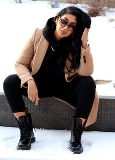 Dr Martens Outfit, Dr Martens Black, Mode Casual, Classy Casual Outfits, Casual Winter Outfits, Fall Fashion Outfits, Looks Style, Mode Inspiration, Lookbook Outfits