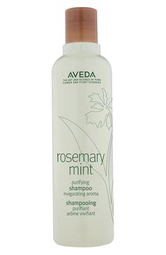 Aveda Rosemary Mint Purifying Shampoo | Nordstrom Shampoo For Hard Water, Aveda Rosemary Mint, Rosemary Mint Shampoo, Mint Shampoo, Natural Balance, Hair White, Beauty Make-up, Air Dry Hair, Rosemary Mint