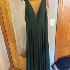 Worn Once As A Maid Of Honor. Dry Cleaned Jenny Yoo, Maid Of Honor, Size 12, Wedding Dresses, Womens Dresses, Green, Dresses, Women Shopping, Color