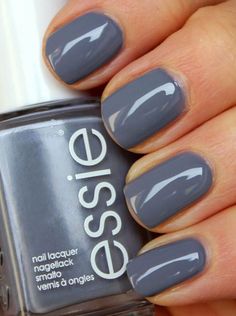 Essie Petal Pushers, Petal Pushers, Nail Colors Winter, Essie Nail Polish, Colorful Nail Designs, Essie Nail, Fall Nail Colors, Short Hairstyle